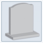 Ogee Headstone Shape